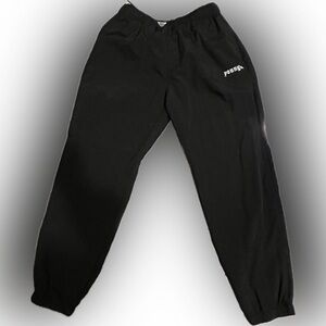 YoungLA parachute pants.